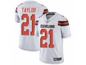 Nike Cleveland Browns #21 Jamar Taylor Vapor Untouchable Limited White NFL Jersey