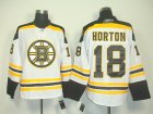 nhl boston bruins #18 horton white