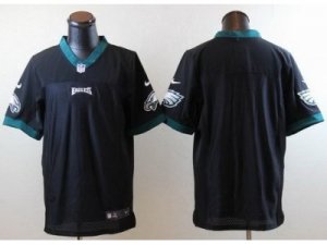 Nike NFL Philadelphia Eagles Blank Black Jerseys(Elite)