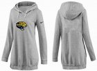 Women Jacksonville Jaguars Logo Pullover Hoodie-018