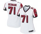 Womens Nike Atlanta Falcons #71 Kroy Biermann Game White NFL Jersey