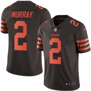 Mens Nike Cleveland Browns #2 Patrick Murray Limited Brown Rush NFL Jersey