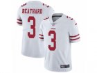 Mens Nike San Francisco 49ers #3 C. J. Beathard Vapor Untouchable Limited White NFL Jersey