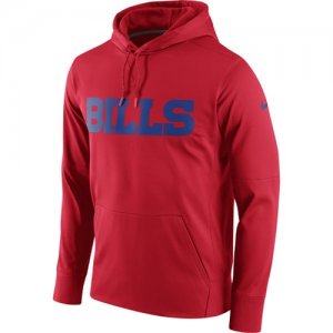 Buffalo Bills Nike Circuit Wordmark Essential Performance Pullover Hoodie Red