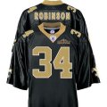 new Orleans Saints #34 Robinson Black [Champions patch]