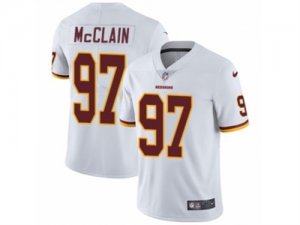 Mens Nike Washington Redskins #97 Terrell McClain Vapor Untouchable Limited White NFL Jersey