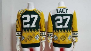 Nike Green Bay Packers #27 Lacy green jerseys Sweater