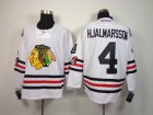 NHL Chicago Blackhawks #4 HJALMARSSON white[2015 winter classic)