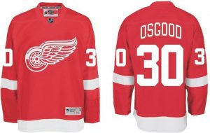 nhl deroit red wings #30 osgood red