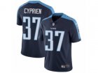 Nike Tennessee Titans #37 Johnathan Cyprien Vapor Untouchable Limited Navy Blue Alternate NFL Jersey