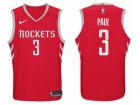 Nike NBA Houston Rockets #3 Chris Paul Jersey 2017-18 New Season Red Jersey