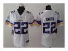 Nike Women Minnesota Vikings #22 Harrison Smith white Jerseys