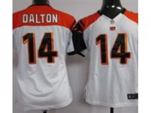 Nike Women NFL Cincinnati Bengals #14 Andy Dalton white Jerseys