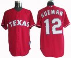 Texas Rangers #12 Cristian Guzman red