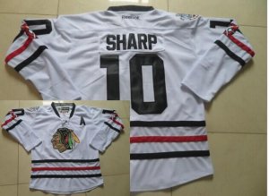 NHL Chicago Blackhawks # 10 SHAPRP WHITE [2015 winter classic]