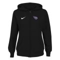 Women NEW Tennessee Titans Ladies Tailgater Full Zip Hoodie Black