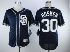 San Diego Padres #30 Eric Hosmer Navy Flexbase Jersey