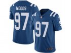 Mens Nike Indianapolis Colts #97 Al Woods Limited Royal Blue Team Color NFL Jersey