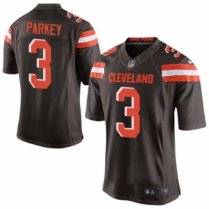 Men\'s Nike Cleveland Browns #3 Cody Parkey Limited Brown Team Color NFL Jersey