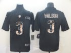 Nike Seahawks #3 Russell Wilson Black Statue Of Liberty Limited Jersey