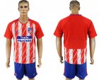 2017-18 Atletico Madrid Home Soccer Jersey