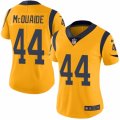 Women's Nike Los Angeles Rams #44 Jacob McQuaide Limited Gold Rush NFL Jersey