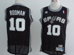 nba san antonio spurs #10 rodman black[swingman]