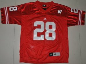 ncaa Wisconsin Badgers Montee Ball #28 Red College Football Jerseys