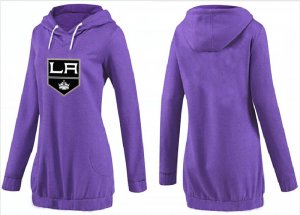 NHL Women Los Angeles Kings Logo Pullover Hoodie 10