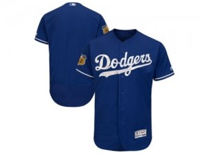 Los Angeles Dodgers Blank Blue 2017 Spring Training Flexbase Authentic Collection Stitched Baseball Jersey