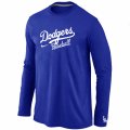 Los Angeles Dodgers Long Sleeve T-Shirt Blue