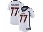 Women Nike Denver Broncos #77 Karl Mecklenburg Vapor Untouchable Limited White NFL Jersey