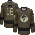 Buffalo Sabres #18 Danny Gare Green Salute to Service Stitched NHL Jersey