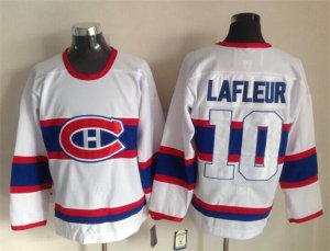 NHL montreal canadiens #10 lafleur white jerseys[2015 winter classic]