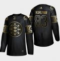 Bruins #83 Karson Kuhlman Black Gold Adidas Jersey