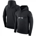 Philadelphia Eagles Nike Sideline Property Of Wordmark Logo Performance Pullover