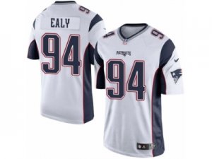 Mens Nike New England Patriots #94 Kony Ealy Limited White NFL Jersey