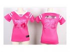 Nike women jerseys tennessee titans #28 chris johnson pink[fashion Rhinestone sequins]