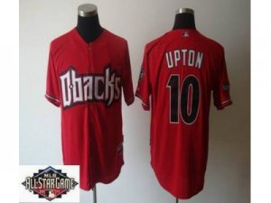 mlb Arizona Diamondbacks #10 Upton red Cool Base 2011 All Star