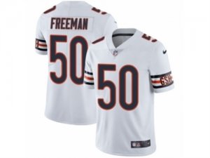 Mens Nike Chicago Bears #50 Jerrell Freeman Vapor Untouchable Limited White NFL Jersey