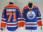 Edmonton Oilers #71 VISNOVSKY blue