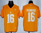 Tennessee Volunteers Peyton Manning #16 Techfit Jersey - Orange