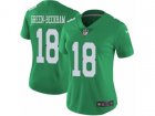 Women Nike Philadelphia Eagles #18 Dorial Green-Beckham Limited Green Rush NFL Jersey