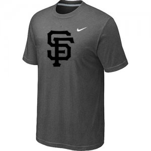 MLB San Francisco Giants Heathered D.Grey Nike Blended T-Shirt