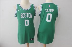 Celtics #0 Jayson Tatum Green Women Nike Swingman Jersey