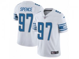 Nike Detroit Lions #97 Akeem Spence Vapor Untouchable Limited White NFL Jersey
