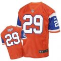 Nike Denver Broncos #29 Bradley Roby Orange Throwback Men Stitched NFL Elite Jersey