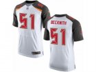 Mens Nike Tampa Bay Buccaneers #51 Kendell Beckwith Elite White NFL Jersey