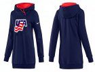 NHL Women Team USA Olympic Logo Pullover Hoodie 25