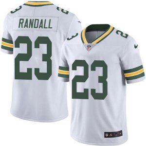 Nike Green Bay Packers #23 Damarious Randall White Mens Stitched NFL Limited Rush Jersey